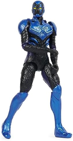 DC Comics, Hero-Mode Blue Beetle Action Figure, 12-inch, Easy to Pose, Blue Beetle Movie Collectible Superhero Kids Toys for Boys & Girls, Ages 3+ DC Comics