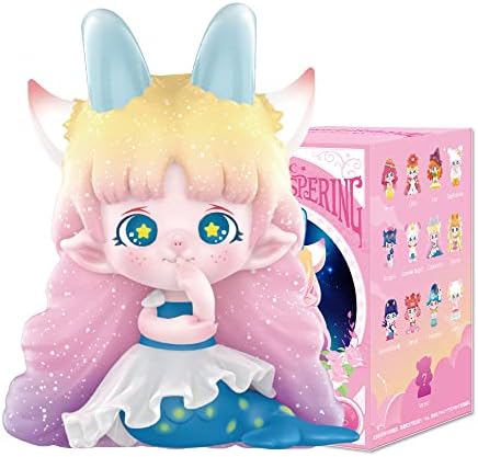 POP MART Zoe Flower Whispering Zodiac Series 12PC Exclusive Action Figure Box Toy Bulk Box Popular Collectible Art Toy Cute Figure Creative Gift, for Christmas Birthday Party Holiday Pop Mart