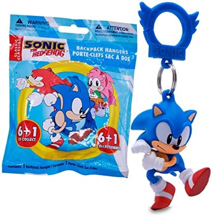 Just Toys LLC Sonic the Hedgehog Backpack Hangers (Series 3) Just Toys LLC