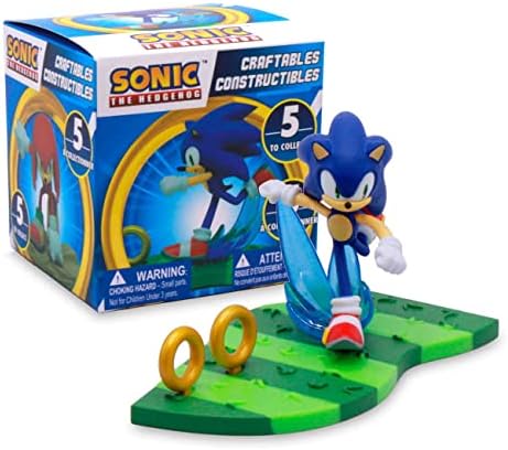 Just Toys LLC Sonic The Hedgehog Craftable Buildable Action Figure - Series 3 Just Toys LLC