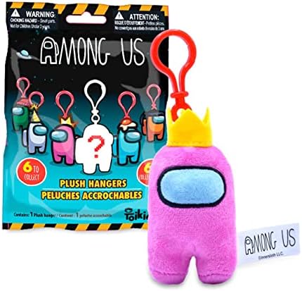 Just Toys LLC Among US 3" Plush Backpack Hangers Just Toys LLC