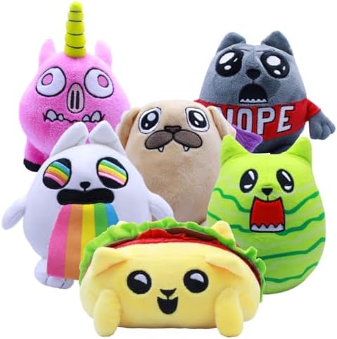 Just Toys LLC Exploding Kittens 6" Plush (Catermelon) Just Toys LLC