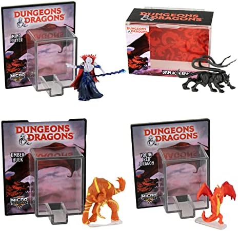 Коллекционные микрофигурки Dungeons & Dragons, до 3 см, мини-кейсы для хранения Worlds Smallest