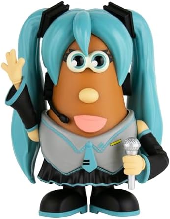 Poptaters Hatsune Miku - Includes 14 Removable, Interchangeable Facial and Body Parts Including one Surprise Potato Head Original Piece - Recommended for Ages 8 and up Super Impulse