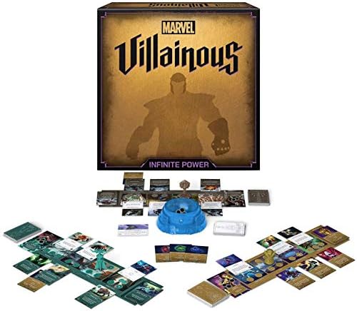 Ravensburger Marvel Villainous: Infinite Power Strategy Board Game - Engaging Brain Teaser for Ages 12 & Up | Unique Marvel Characters | Adjustable Difficulty | Great for Marvel Fans Ravensburger