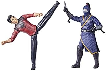 Marvel Hasbro Shang-Chi and The Legend of The Ten Rings Action Figure Toys, Shang-Chi vs. Death Dealer 6-inch Battle Pack, Kids Ages 4 and Up Marvel