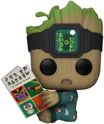 Funko Pop! Marvel: I Am Groot, Groot in Onesie with Book Funko