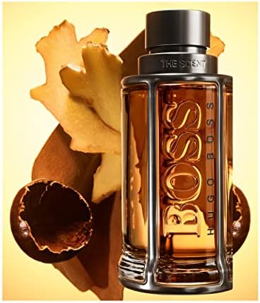 Hugo Boss The Scent Eau de Toilette – Ambery Men's Cologne – With Notes of Ginger, Manika Fruit & Leather Accords – Luxury Perfumes for Men – Long Lasting Fragrance HUGO BOSS