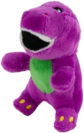 Worlds Smallest Barney Mini-Sized Purple Dinosaur Plush Worlds Smallest