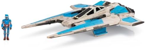 Star Wars Micro Galaxy Squadron Fang Fighter - 5-inch Vehicle with 1-Inch Micro Figure Accessory Jazwares