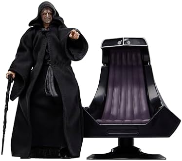 STAR WARS The Black Series Emperor Palpatine & Throne Return of The Jedi Collectible 6 Inch Action Figure (Amazon Exclusive) Star Wars