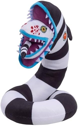 Just Play Beetlejuice Small Plush Sandworm, Kids Toys for Ages 3 Up Just Play