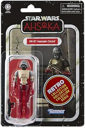 STAR WARS Retro Collection HK-87 Assassin Droid, Ahsoka 3.75-Inch Collectible Action Figures, Ages 4 and Up Star Wars