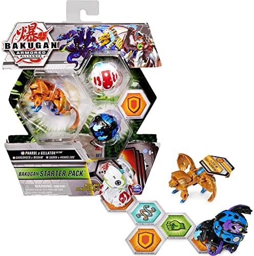 Набор фигурок для игры Bakugan, 3 предмета: Фьюзированный Фарол и Гиллатор Ультра, коллекционные битвы Bakugan