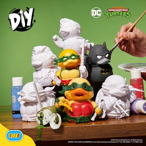 TUBBZ DIY: DC Comics - The Joker Custom Cosplaying Rubber Duck Figure TUBBZ