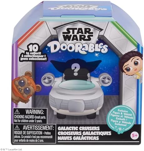 Just Play Star Wars™ Doorables Galactic Cruisers, Collectible Figures and Vehicles, Kids Toys for Ages 5 Up Just Play