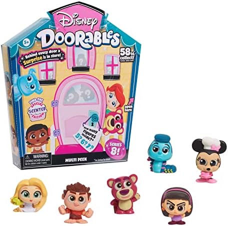 Disney Doorables Multi Peek, Series 8 Featuring Special Edition Scented Figures, Styles May Vary, Officially Licensed Kids Toys for Ages 5 Up by Just Play Disney Doorables