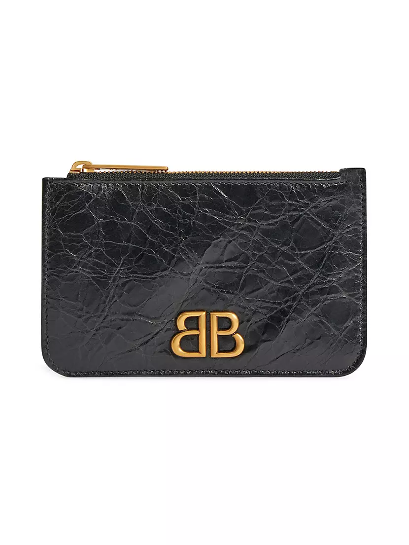 Monaco Long Coin And Card Holder Balenciaga