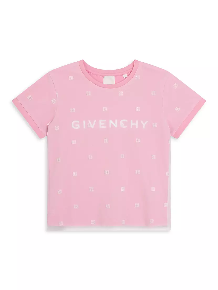 Детская Футболка Givenchy Logo Mesh Givenchy