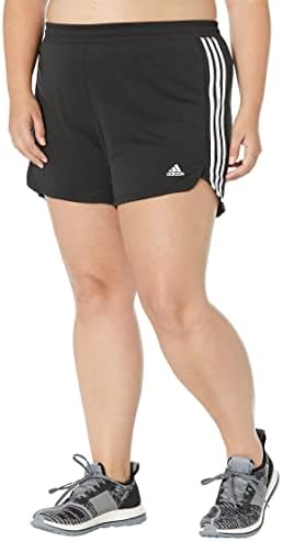 adidas Women's Pacer 3-Stripes Knit Shorts Adidas