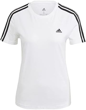 adidas Women's Essentials Slim 3-Stripes Tee Adidas