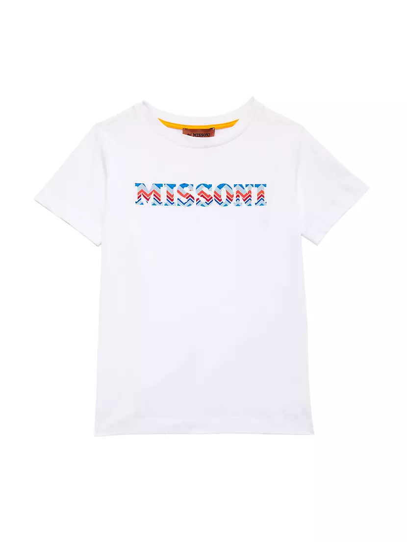 Детская Футболка Missoni Chevron Logo Missoni