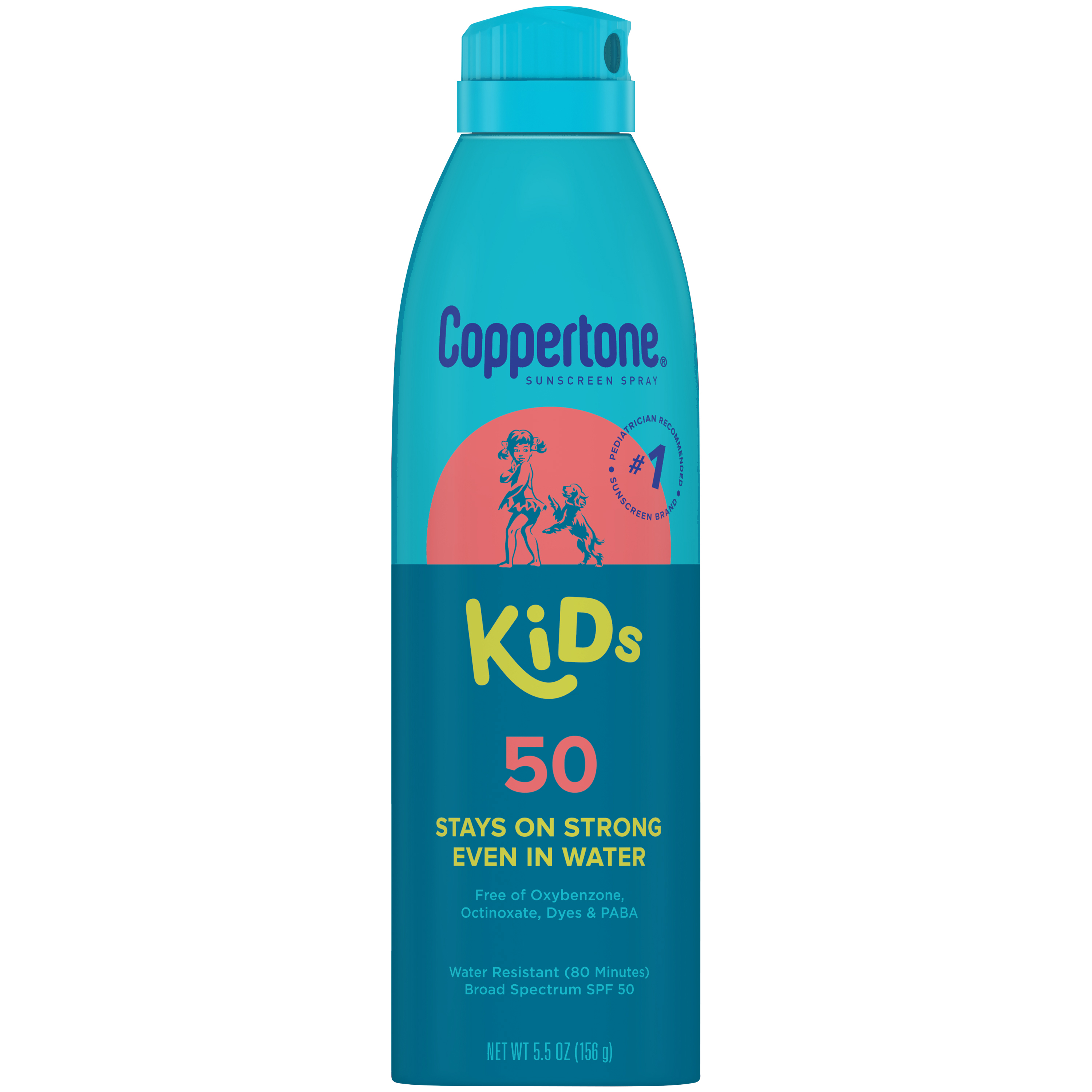 CPKIDS SPRY SPF50 5.5OZ Coppertone