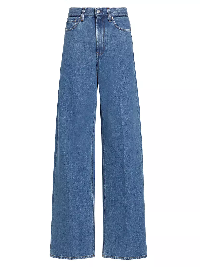 High-Rise Wide-Leg Jeans Toteme