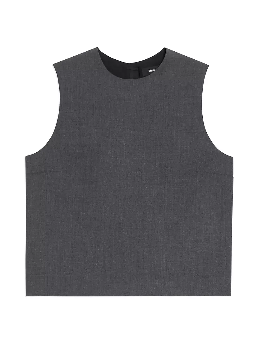 Женская Блузка Theory Boxy Sleeveless Shell Top Theory