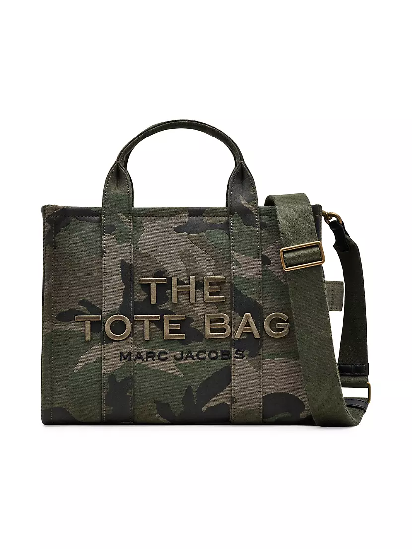 The Camo Jacquard Medium Tote Bag Marc Jacobs