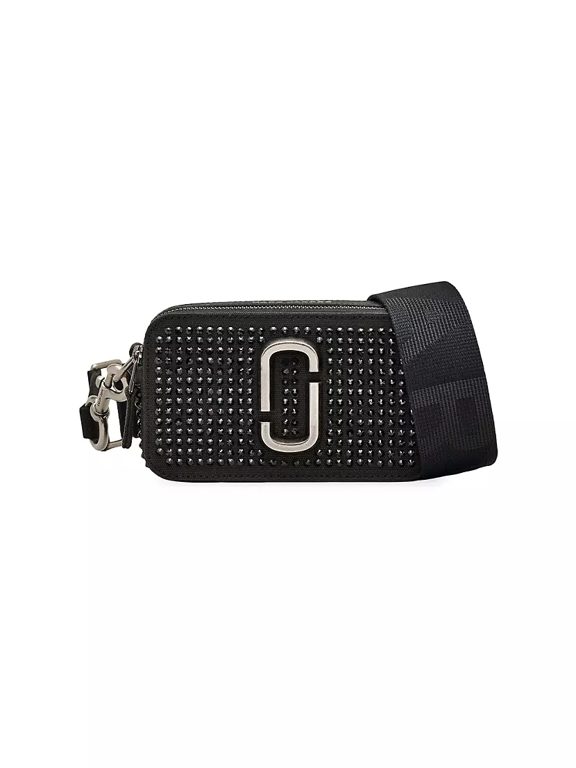 The Crystal Canvas Snapshot Crossbody Bag Marc Jacobs