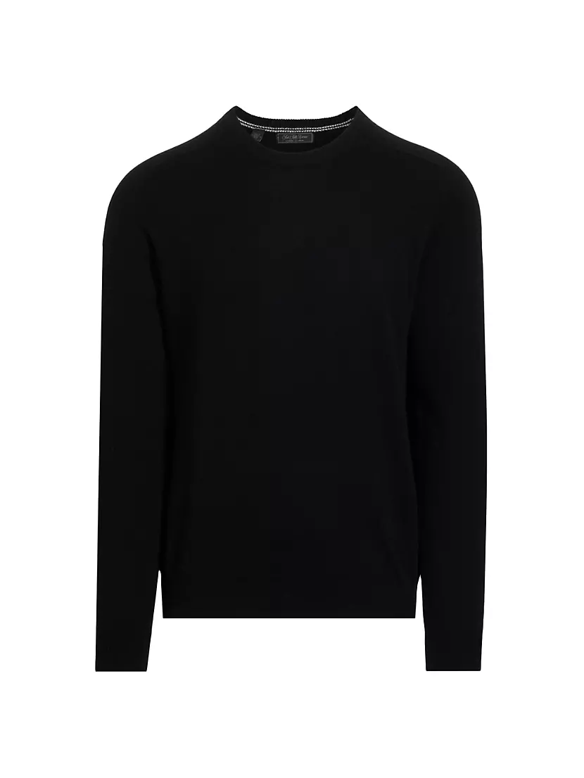 Мужской Свитер Saks Fifth Avenue CASHMERE Crewneck Saks Fifth Avenue