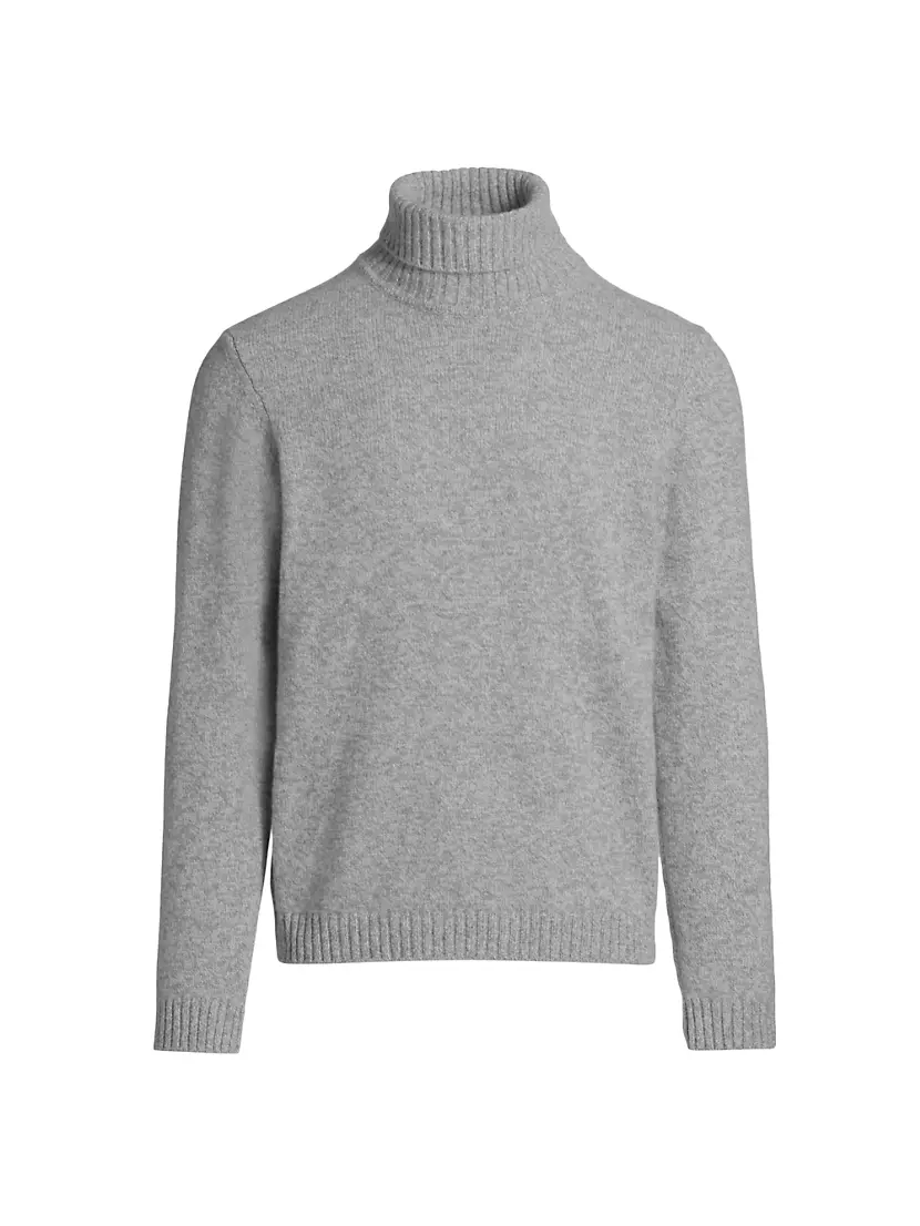 Мужская Водолазка Saks Fifth Avenue COLLECTION Melange Long-Sleeve Turtleneck Saks Fifth Avenue