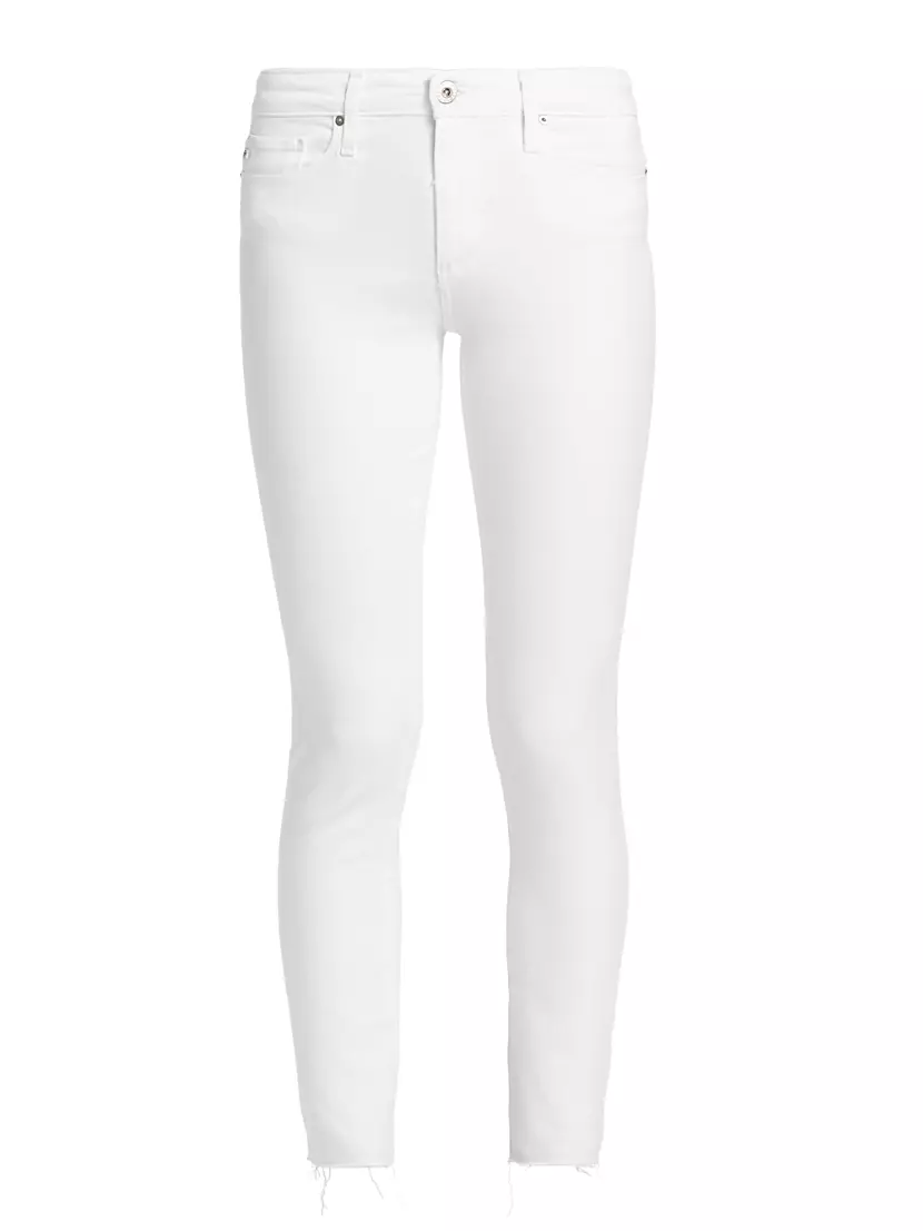 Farrah Cotton-Blend Crop Jeans AG Jeans