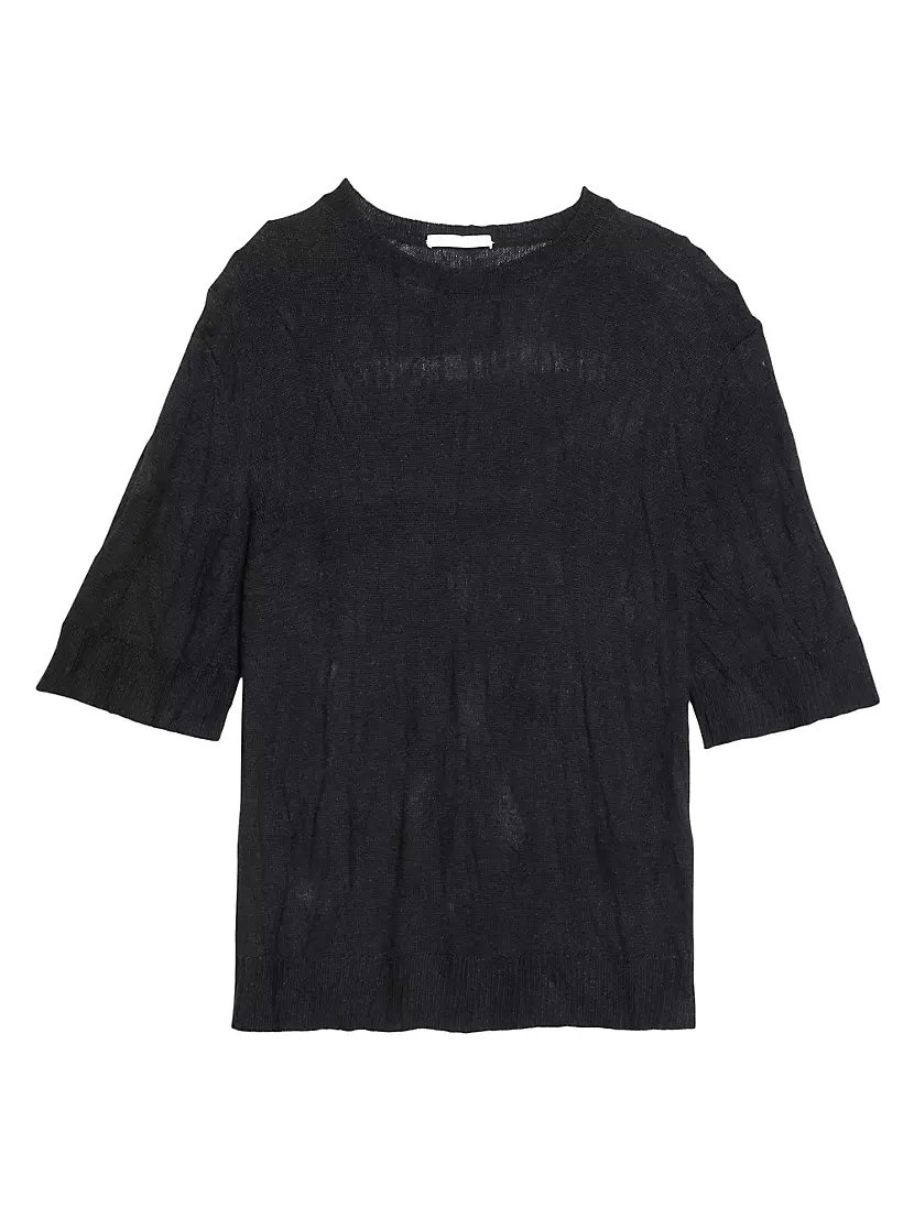 Мужская Футболка Helmut Lang Crushed Wool-Blend Helmut Lang