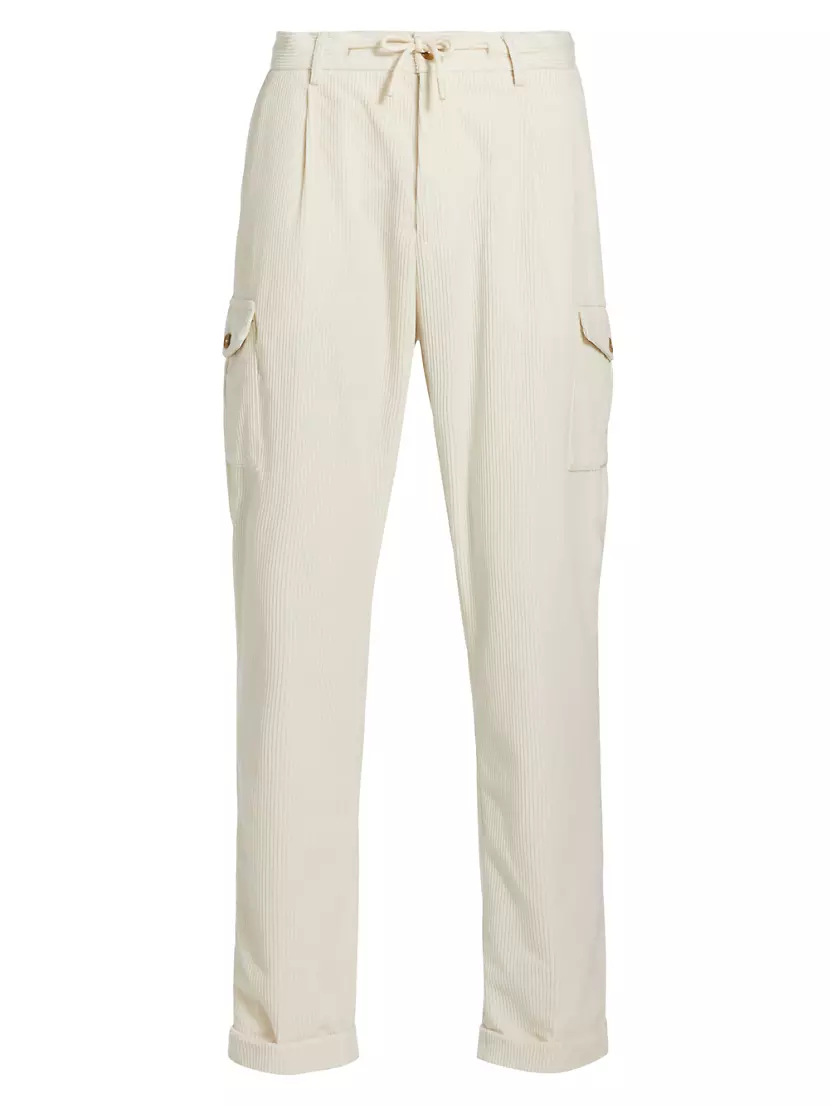 COLLECTION Cotton Corduroy Cargo Pants Saks Fifth Avenue