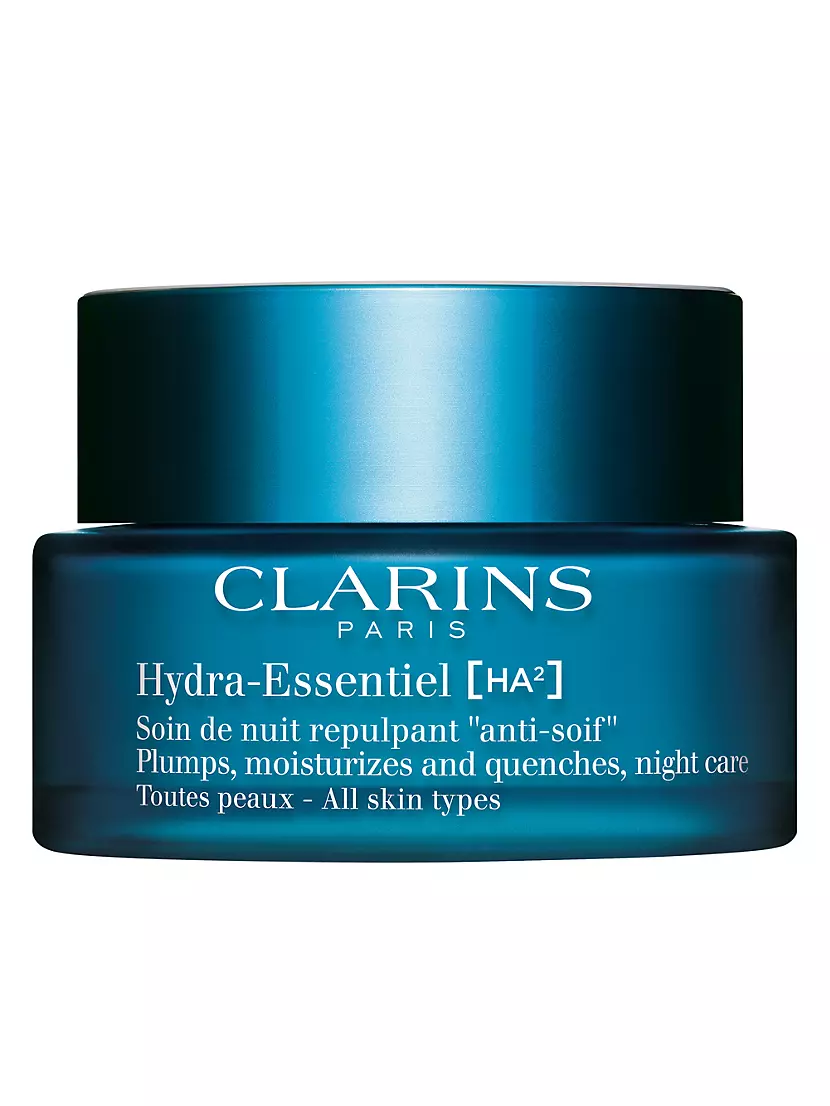 Hydra-Essentiel Night Moisturizer With Double Hyaluronic Acid Clarins