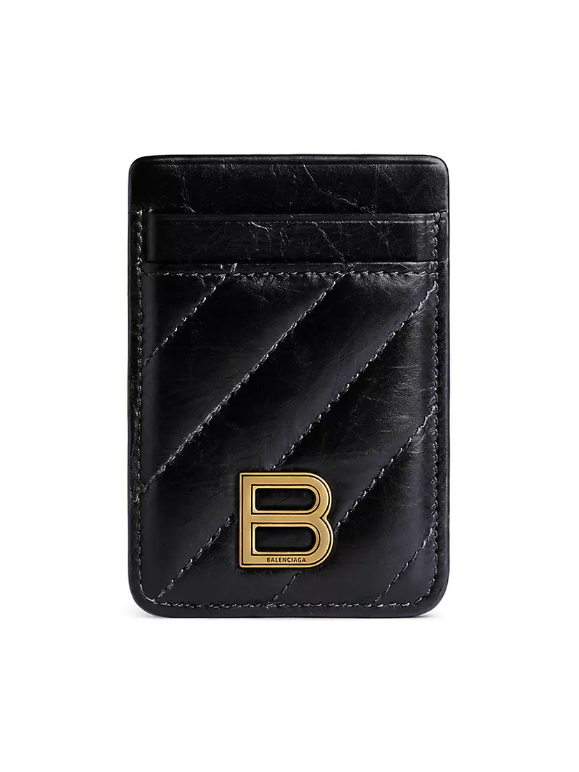 Crush Magnet Card Holder Balenciaga