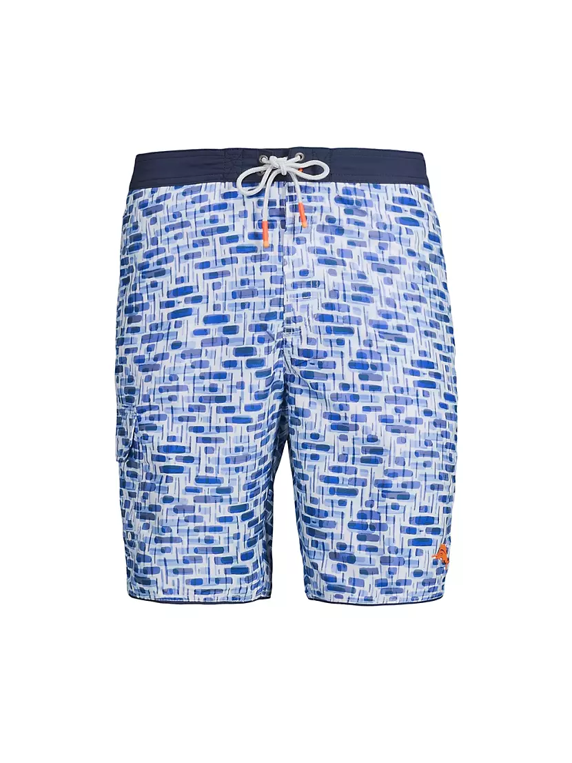 Мужские Шорты для плавания Tommy Bahama Baja Painted Geo Tommy Bahama