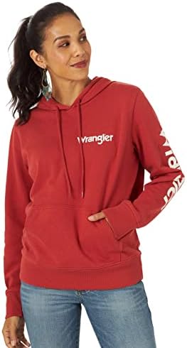 Толстовка с капюшоном Wrangler Women's Retro в стиле ковбойка с современным кроем Wrangler