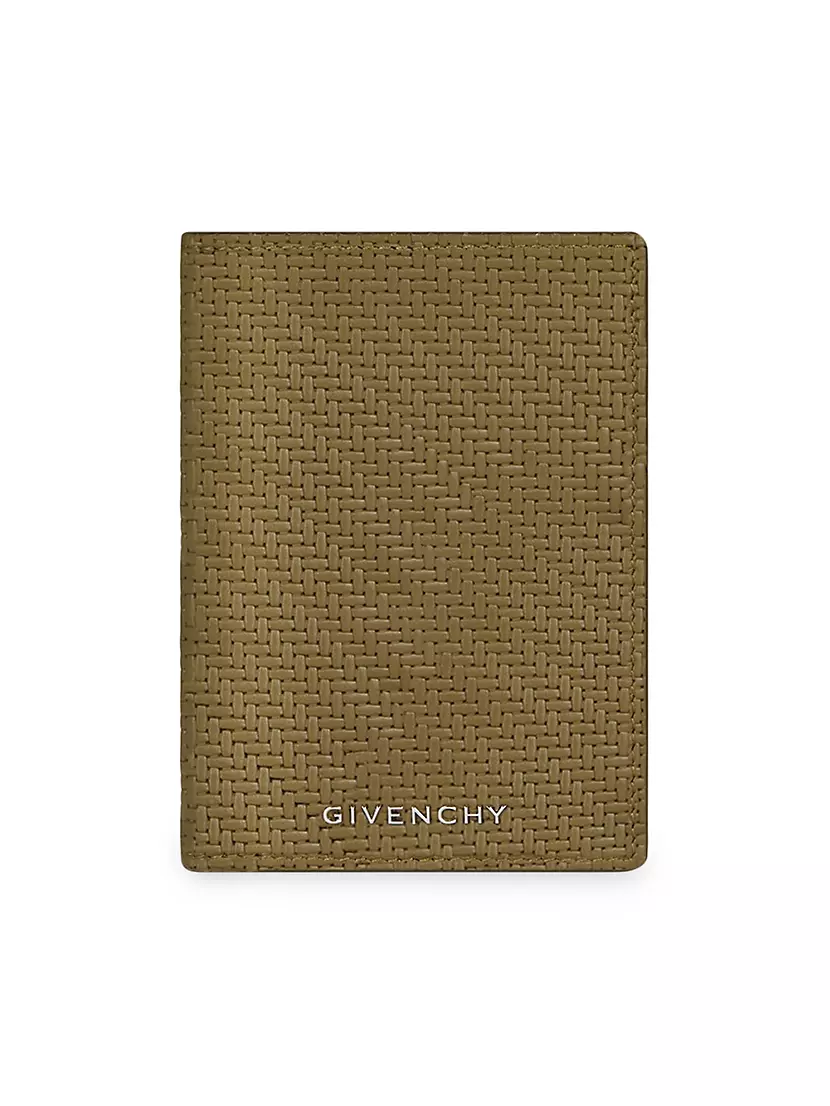 Кардхолдер Givenchy Card Holder In Braided Effect Leather Givenchy