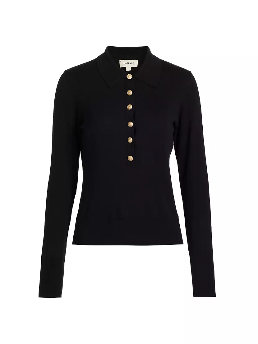 Sterling Collared Sweater L'AGENCE