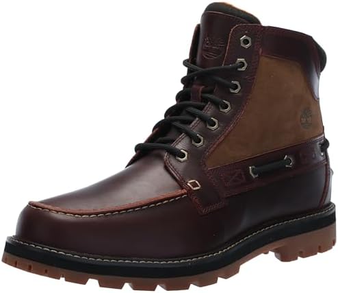 Timberland Men's Britton Road 7-Eye Moc Toe Boot Fashion Timberland