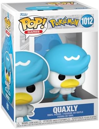 Виниловая фигурка Pokémon Quaxly, высотой 8.6 см, для коллекции тренеров Funko