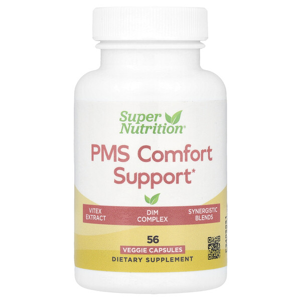 PMS Comfort Support, 56 Veggie Capsules Super Nutrition