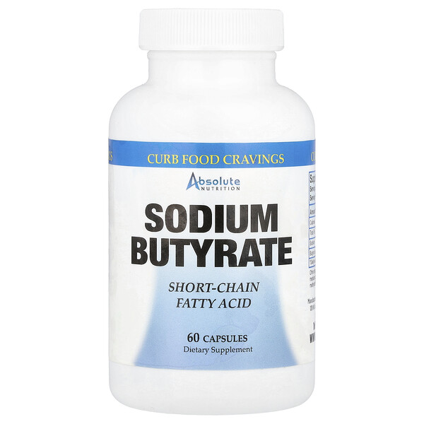 Sodium Butyrate, 60 Capsules Absolute Nutrition