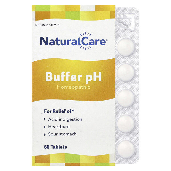 Buffer pH, 60 Tablets NaturalCare