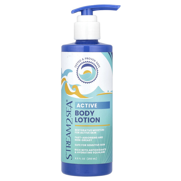 Active Body Lotion, 8.5 fl oz (250 ml) Stream2Sea