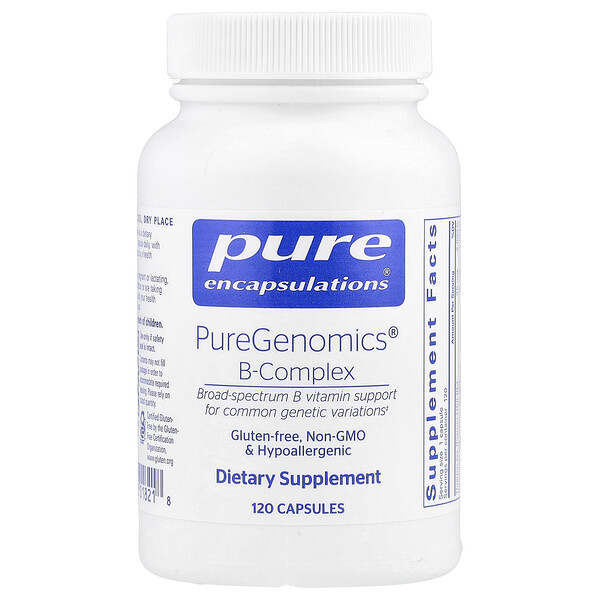 PureGenomics® B-Complex , 120 Capsules (Капсулы) Pure Encapsulations