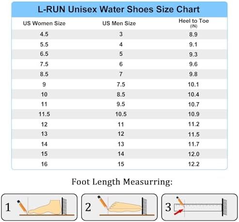 Женская Обувь для воды L-RUN Barefoot Water Shoes L-Run